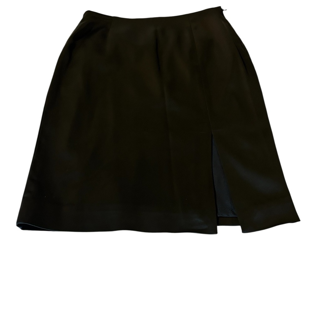 White House Black Market Black A-Line Skirt